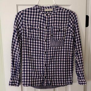 STELLA MCCARTNEY 12 girls plaid flannel shirt